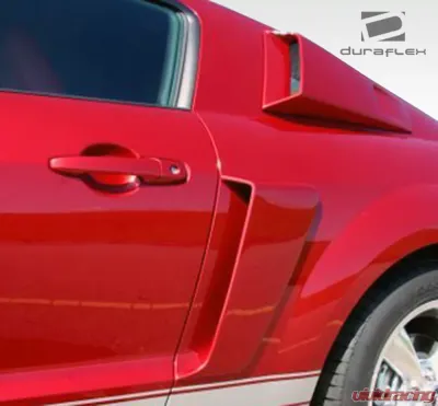 2005-2009 Ford Mustang Duraflex CVX Side Scoop - 2 Piece - 104922