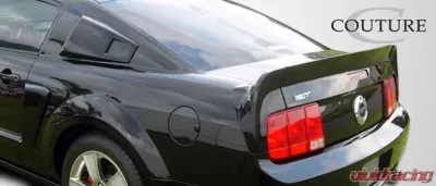 2005-2009 Ford Mustang Couture Urethane CVX Wing Trunk Lid Spoiler - 3 Piece - 104796