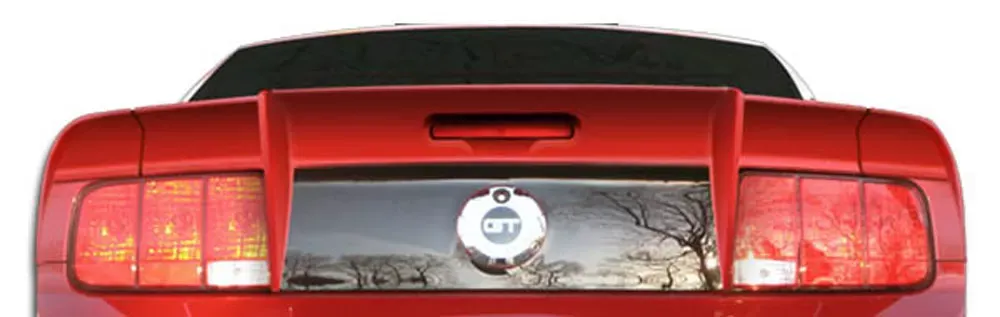 2005-2009 Ford Mustang Couture Urethane Demon Wing Trunk Lid Spoiler - 3 Piece - 105801