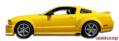 2005-2014 Ford Mustang Duraflex Eleanor Side Skirts Rocker Panels - 2 Piece - 104768