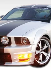 2005-2009 Ford Mustang Duraflex GT500 Wide Body Fender Flares - 4 Piece                                     - 104913 - Image 4