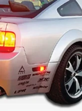 2005-2009 Ford Mustang Duraflex GT500 Wide Body Fender Flares - 4 Piece                                     - 104913 - Image 9