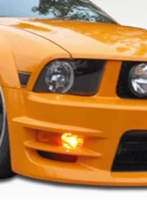2005-2009 Ford Mustang Duraflex GT500 Wide Body Front Bumper Cover - 1 Piece                                     - 104910 - Image 2