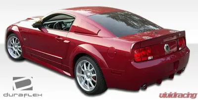 2005-2014 Ford Mustang Duraflex GT500 Wide Body Side Skirts Rocker Panels - 2 Piece - 104912