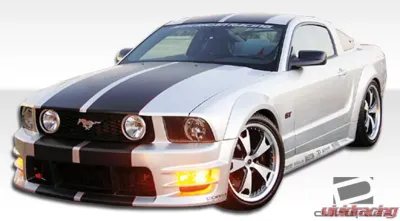 2005-2014 Ford Mustang Duraflex GT500 Wide Body Side Skirts Rocker Panels - 2 Piece - 104912