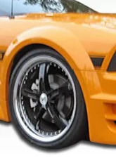 2005-2014 Ford Mustang Duraflex GT500 Wide Body Side Skirts Rocker Panels - 2 Piece                                     - 104912 - Image 9