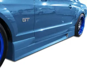 2005-2014 Ford Mustang Duraflex GT Concept Side Skirts Rocker Panels - 2 Piece