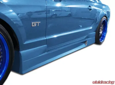 2005-2014 Ford Mustang Duraflex GT Concept Side Skirts Rocker Panels - 2 Piece - 103636