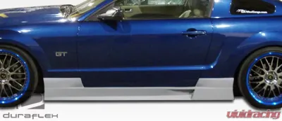 2005-2014 Ford Mustang Duraflex GT Concept Side Skirts Rocker Panels - 2 Piece - 103636