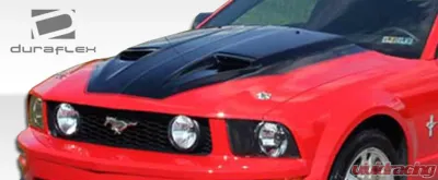 2005-2009 Ford Mustang Duraflex Mach1 Hood - 1 Piece - 104172