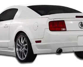 2005-2014 Ford Mustang Duraflex Racer 2 Side Skirts Rocker Panels - 2 Piece