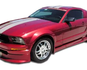 2005-2009 Ford Mustang V6 Duraflex Racer Body Kit - 4 Piece
