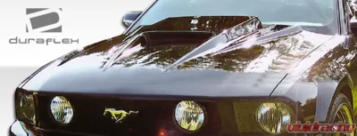 2005-2009 Ford Mustang Duraflex Spyder3 Hood - 1 Piece - 104170