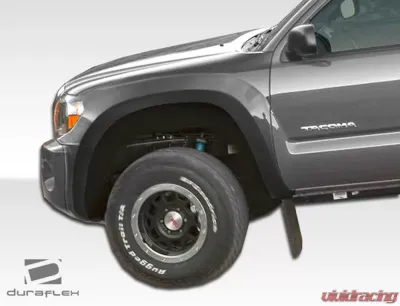 2005-2015 Toyota Tacoma Duraflex 6" Off Road Bulge Front Fenders - 2 Piece - 106470