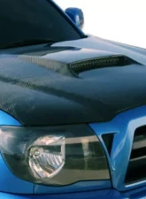 2005-2011 Toyota Tacoma Carbon Creations SR5 Hood - 1 Piece                                     - 104743 - Image 9