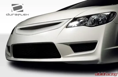 2006-2011 Honda Civic 4DR Duraflex JDM Type R Front End Conversion Kit - 5 Piece - 107959
