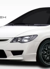 2006-2011 Honda Civic 4DR Duraflex JDM Type R Front End Conversion Kit - 5 Piece                                     - 107959 - Image 16