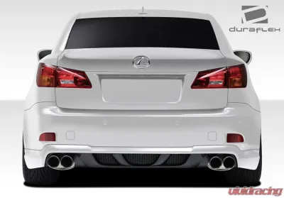2006-2013 Lexus IS Series IS250 IS350 Duraflex W-1 Rear Lip Under Spoiler Air Dam - 1 Piece - 108677