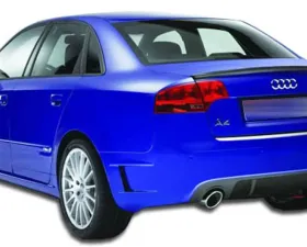 2006-2008 Audi A4 B7 4DR Duraflex DTM Look Rear Bumper Cover - 1 Piece
