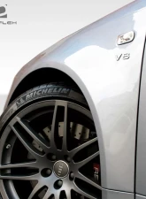 2006-2008 Audi A4 S4 B7 4DR Duraflex RS4 Wide Body Front Fenders - 2 Piece                                     - 105320 - Image 2