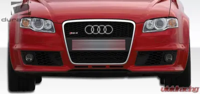 2006-2008 Audi A4 S4 B7 Duraflex RS4 Wide Body Front Bumper Cover - 1 Piece - 105317