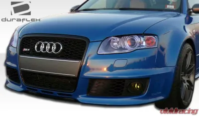 2006-2008 Audi A4 S4 B7 Duraflex RS4 Wide Body Front Bumper Cover - 1 Piece - 105317