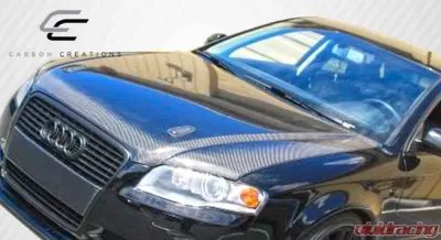 2006-2008 Audi A4 S4 B7 Carbon Creations OEM Look Hood - 1 Piece - 106274
