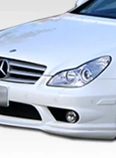 2006-2008 Mercedes CLS55 C219 W219 Duraflex CR-S Front Under Spoiler Air Dam Lip Splitter - 1 Piece (will only fit AMG sport models)                                     - 107151 - Image 2