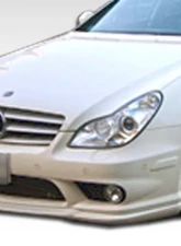 2006-2008 Mercedes CLS55 C219 W219 Duraflex CR-S Front Under Spoiler Air Dam Lip Splitter - 1 Piece (will only fit AMG sport models)                                     - 107151 - Image 4