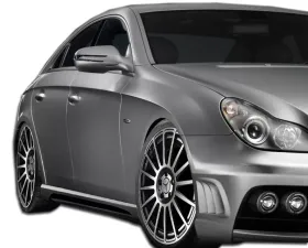 2006-2011 Mercedes CLS Class C219 W219 Duraflex W-1 Side Skirts Rocker Panels - 2 Piece