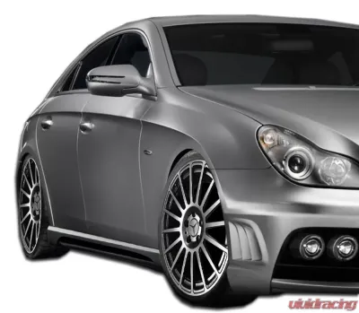 2006-2011 Mercedes CLS Class C219 W219 Duraflex W-1 Side Skirts Rocker Panels - 2 Piece - 107131