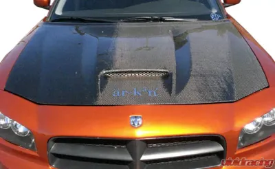 2006-2010 Dodge Charger Carbon Creations SRT Look Hood - 1 Piece - 104748
