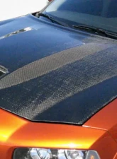 2006-2010 Dodge Charger Carbon Creations SRT Look Hood - 1 Piece                                     - 104748 - Image 6