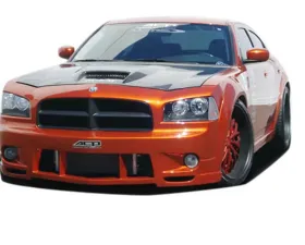 2006-2010 Dodge Charger Couture Urethane Luxe Wide Body Front Bumper Cover - 1 Piece