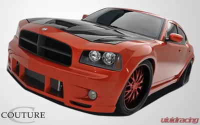 2006-2010 Dodge Charger Couture Urethane Luxe Wide Body Front Bumper Cover - 1 Piece - 104812