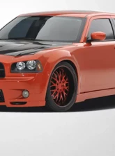 2006-2010 Dodge Charger Couture Urethane Luxe Wide Body Rear Fender Flares - 2 Piece                                     - 104816 - Image 6
