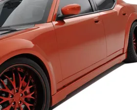 2006-2010 Dodge Charger Couture Urethane Luxe Wide Body Side Skirts Rocker Panels - 2 Piece