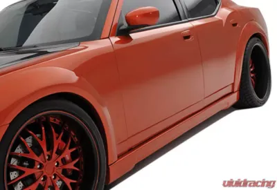 2006-2010 Dodge Charger Couture Urethane Luxe Wide Body Side Skirts Rocker Panels - 2 Piece - 104813