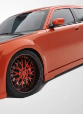 2006-2010 Dodge Charger Couture Urethane Luxe Wide Body Side Skirts Rocker Panels - 2 Piece                                     - 104813 - Image 5