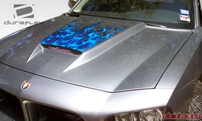 2006-2010 Dodge Charger Duraflex Ram Air Hood - 1 Piece - 104853