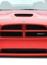 2006-2010 Dodge Charger Duraflex SRT Look Front Bumper Cover - 1 Piece                                     - 104850 - Image 2