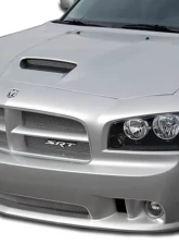 2006-2010 Dodge Charger Duraflex SRT Look Hood - 1 Piece                                     - 104773 - Image 11