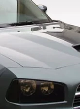 2006-2010 Dodge Charger Duraflex SRT Look Hood - 1 Piece                                     - 104773 - Image 6