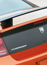 2006-2010 Dodge Charger Duraflex SRT Look Wing Trunk Lid Spoiler - 1 Piece                                     - 104852 - Image 6