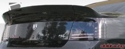2006-2010 Dodge Charger Duraflex VIP Wing Trunk Lid Spoiler - 3 Piece - 106013