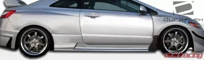 2006-2011 Honda Civic 2DR Duraflex GT500 Wide Body Rear Fender Flares - 2 Piece - 105249
