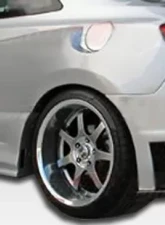2006-2011 Honda Civic 2DR Duraflex GT500 Wide Body Rear Fender Flares - 2 Piece                                     - 105249 - Image 5