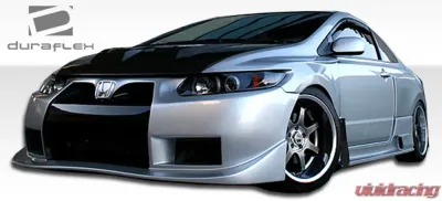 2006-2011 Honda Civic 2DR Duraflex GT500 Wide Body Side Skirts Rocker Panels - 2 Piece - 105689