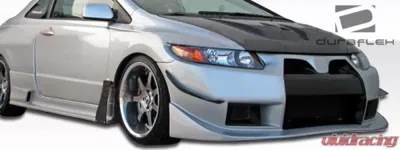 2006-2011 Honda Civic 2DR Duraflex GT500 Wide Body Side Skirts Rocker Panels - 2 Piece - 105689
