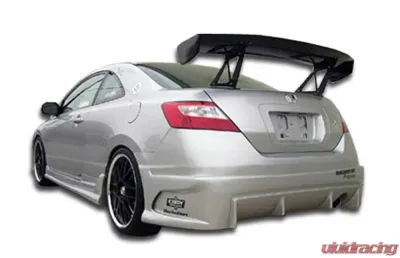 2006-2011 Honda Civic 2DR Duraflex Raven Rear Bumper Cover - 1 Piece - 103333